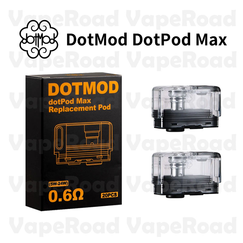 DotMod 佩特里 DotPod Max 空彈｜原廠替換彈匣・一盒兩入・安裝方便