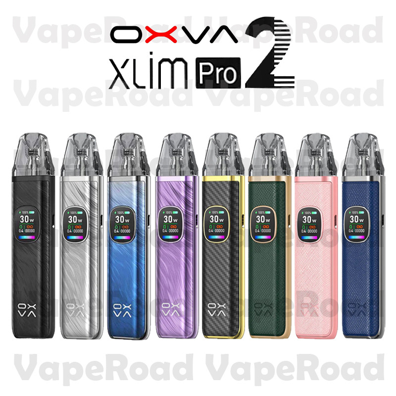 OXVA 小蠻牛 Xlim Pro 2 主機｜通用 Roma / Vavo 彈・大電量・可調瓦數・清晰螢幕・側進氣調節